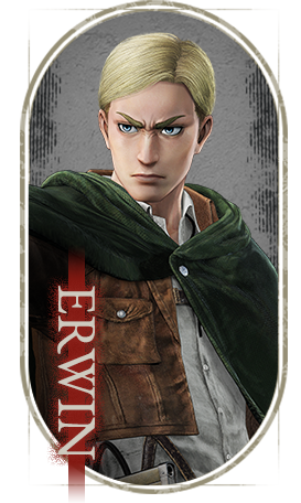 Erwin Smith — Commander in Attack on Titan 3