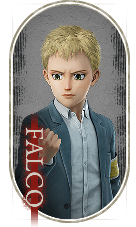 Falco Grice — Marleyan trainee in Attack on Titan 3