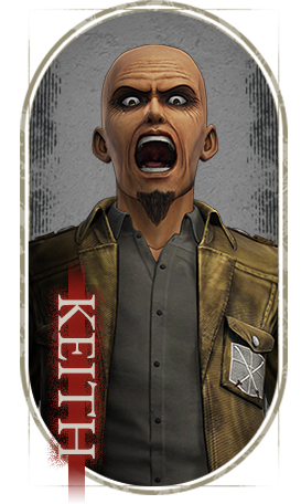 Keith Shadis — Training Instructor in Attack on Titan 3