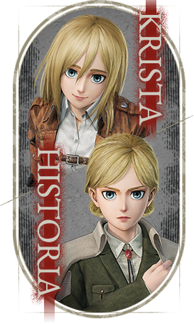 Krista Lenz / Historia Reiss — 104th Trainees in Attack on Titan 3