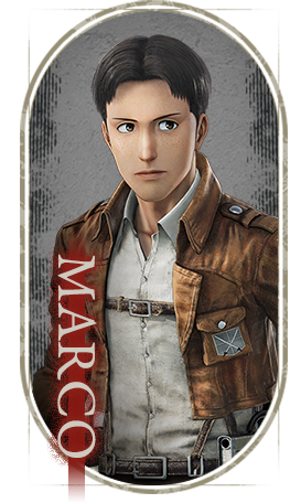 Marco Bott — 104th Trainees in Attack on Titan 3
