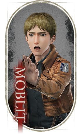 Moblit Berner — Survey Corps Member in Attack on Titan 3