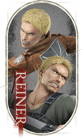 Reiner Braun — Warrior / Armoured Titan in Attack on Titan 3