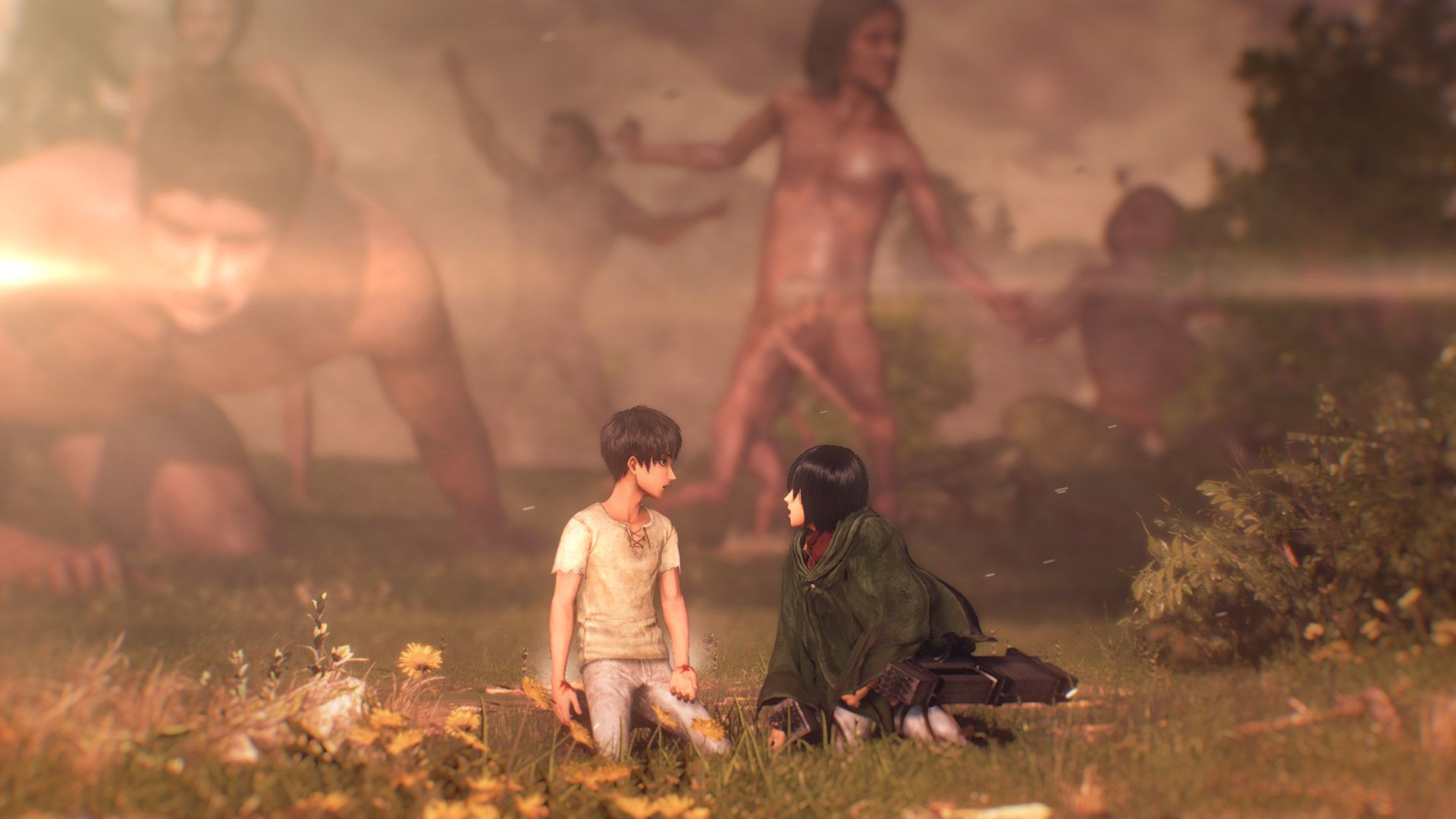 Attack on Titan 3 game length — campaign scope screenshot